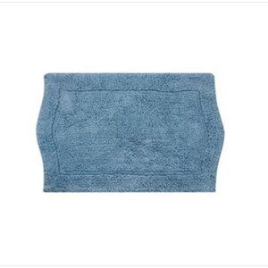 Home Weavers Waterford Bath Rug, 21" X 34" - Blue